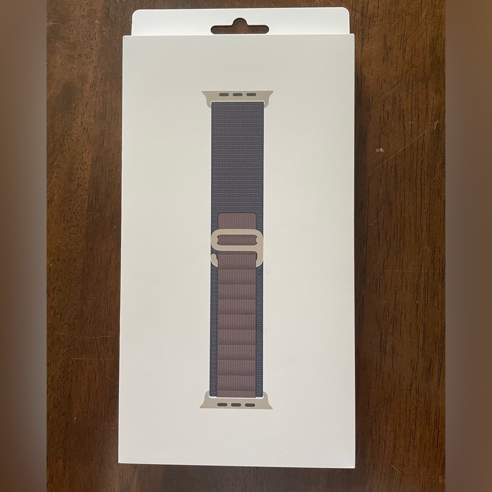 Apple Ultra Watch Band - Alpine loop indigo size M